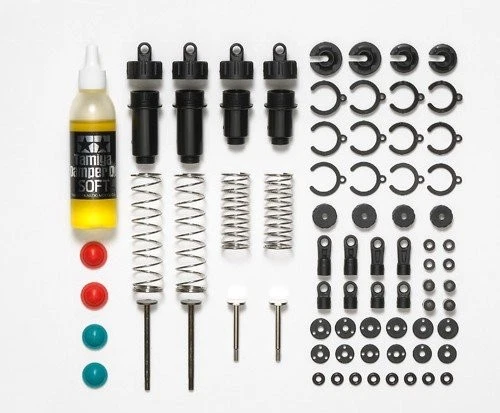 Tamiya 54567 RC Off Road Buggy DT03 CVA Shock Damper Set Hop Up Parts OP1567 - Image 1 of 1