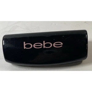 Estuche para gafas de sol Bebe negro rosa duro Y2K - Imagen 1 de 2