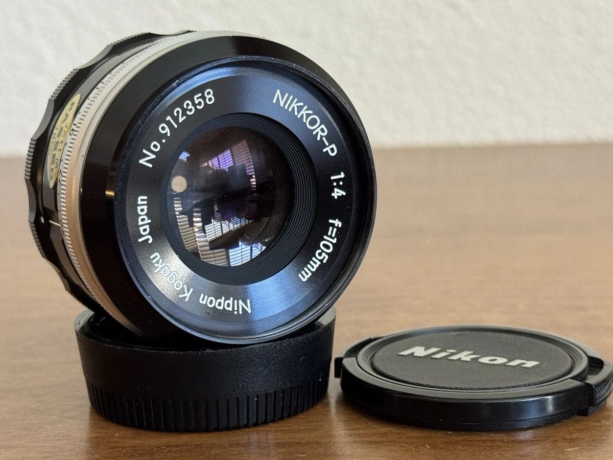 Nikon NIKKOR f/4 Camera Lenses 105mm Focal for sale | eBay
