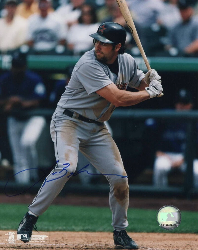 ФОТОГРАФИЯ ЛЭНСА БЕРКМАНА С АВТОГРАФОМ 8X10 — HOUSTON ASTROS ALL-STAR, РЕДКАЯ - Изображение 1 из 2