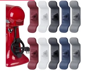 10 PCS Cable Winder Cord Wrap Cord Organizer for Kitchen Appliances 5 Colors 1D - Picture 1 of 6