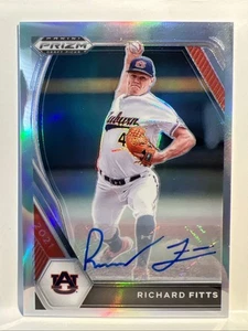 Richard Fitts 2021 Panini Prizm Draft Picks -Prizm #PDP183 Rookie Card AUTO - Picture 1 of 2
