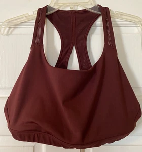 ATHLETA Contender Bra Size Large Puce Medium Support – No Pads - Picture 1 of 6