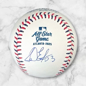 Carlos Estévez Firmado Autografiado 2025 Juego de Estrellas Reales de Béisbol - Imagen 1 de 1