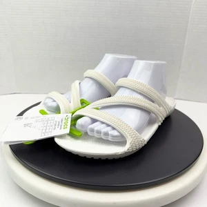 Crocs Kadee ll Jewels weiße bequeme Damen-Riemchensandalen Slipper Größe 7 - Bild 1 von 12