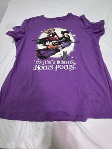 Disney Hocus Pocus T-Shirt Damen L Its Just a Bunch of Hocus Pocus Halloween - Bild 1 von 7