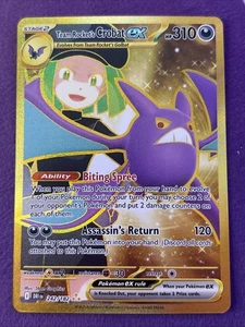 Team Rocket's Crobat ex 242/182 Sv10: Destined Rivals Holo Mint - Picture 1 of 6