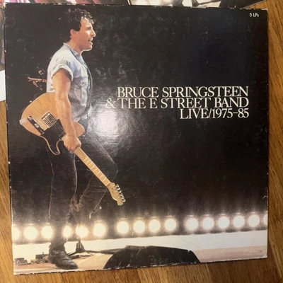 Bruce Springsteen & E Street Band LIVE 1975-85 Vinyl 5-LP Box Set - Image 1 of 4