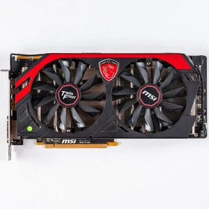 MSI R9 280X GAMING 3GB 384bit GDDR5 PCIe 3.0 Graphics Card GCN HDMI Linux Gaming - Picture 1 of 5