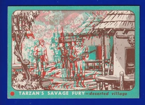 DESERTED VILLAGE 1953 TOPPS TARZAN'S SAVAGE FURY #29 VG-EX+ NO CREASES - Picture 1 of 2