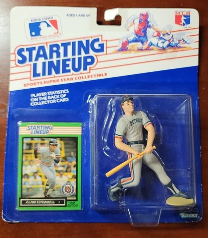 1989 Kenner Starting Lineup (SLU) Alan Trammell MLB Figurine Cover
