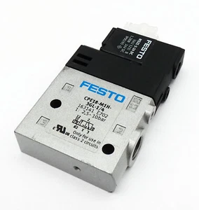Festo CPE18-M1H-3GL-1/4 163141 2,5-10bar Magnetventil Solenoid valve -unused- - Bild 1 von 6