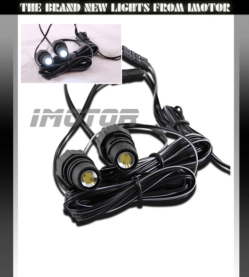 2 x 3.1w DC12V 700LM  LED FLASH LIGHT WHITE LAMP 48x22x15mm - Image 1 of 1