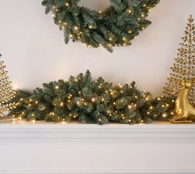 Bethlehem Lights 36" Swag with 3-in-1 Micro LEDs Blue Spruce - Christmas Decor - Image 1 of 4