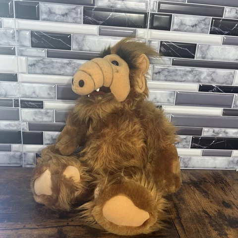 Vintage 1986 ALF Plush Doll Coleco Alien Productions Stuffed Animal 18” Cover