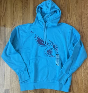 Charlotte Hornets Nike Jordan City Edition Essential Pullover Hoodie Medium - Picture 1 of 1