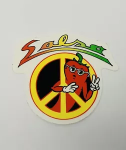 Adesivo Salsa Cicli - Raro - Simbolo Segno Pace Rasta NOS - Foto 1 di 12