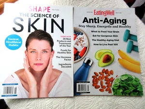 SHAPE THE SCIENCE OF SKIN + EATING WELL ANTI-AGING SPECIAL EDITIONS 2022 MAGAZIN - Picture 1 of 13