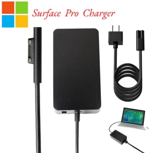 For Microsoft Surface Pro 7 3 4 5 6 Power Adapter 65W Laptop Charger Replacement - Picture 1 of 5