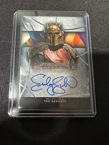 2024 Topps Star Wars Masterwork - The Armorer Auto as Emily Swallow - Picture 1 of 1