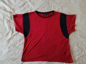 T-shirt donna G-Star RAW, taglia S, rossa, Lyocell - Foto 1 di 4