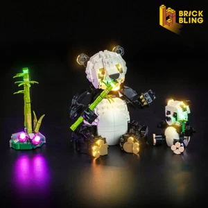 Luz LED BrickBling para animales salvajes LEGO: familia Panda 31165 (estándar) - Imagen 1 de 8