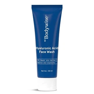 Be Bodywise Hyaluronic Acid Face Wash Repairs Skin Barrier & Elasticity-100ml - Picture 1 of 6