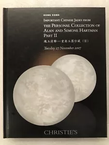 Christie's Hong Kong Important Chinese Jades Alan Hartman Part II HC 2007 - Picture 1 of 1