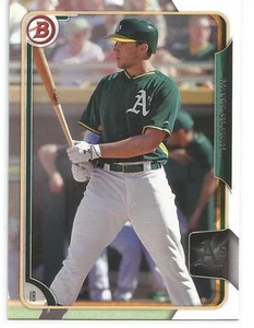Matt Olson Oakland A's 2015 Bowman Draft Prospect - Picture 1 of 2