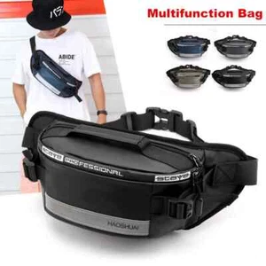 Mochila de hombro impermeable al aire libre con cintura multifunción para hombre - Imagen 1 de 12