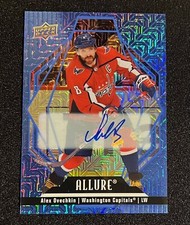 ALEXANDER ALEX OVECHKIN 2022-2023 ALLURE BLUE LINE AUTO /35 EBAY 1/1