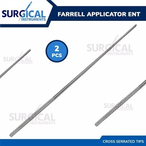 2 FARRELL Applicator 6.50" 16.5cm Surgical Medical ENT Instruments German Grade - Picture 1 of 3
