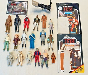 Vintage Star Wars Return of the Jedi Movie Kenner Action Figure Lot of 18 - Picture 1 of 13