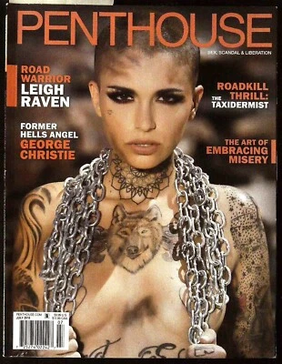 PENTHOUSE US 7/2018 Punks &Outlaws LEIGH RAVEN George Christie MIA VALENTINE @NM - Image 1 of 4