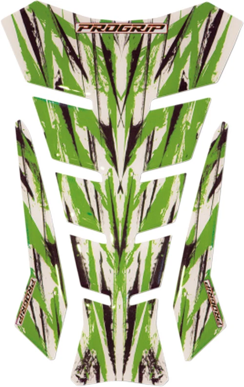 PRO GRIP MOTORCYCLE 5008 GREEN GRAPHICS PROTECTIVE TANK PAD - 5008 - Image 1 of 1