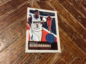 Kris Dunn 2019-20 Hoops Rookie Remembrance jersey relic card  - Picture 1 of 1