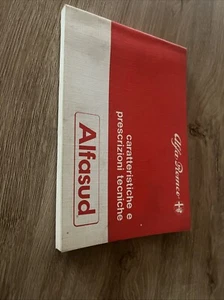 Caratteristiche E Prestazioni Tecniche  ALFA ROMEO ALFASUD - Foto 1 di 4