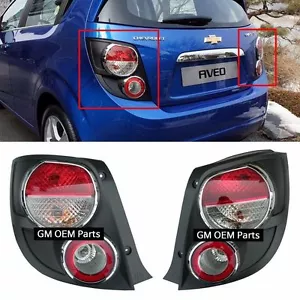Rear Tail Light Lamp L+R 2PCS For Chevrolet Sonic 2012+ 5DR Hatchback OEM Parts - Foto 1 di 1