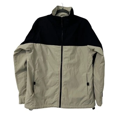 North End Women’s Beige Full Zip Outdoor All Climate Windbreaker Jacket Size M - Image 1 of 4