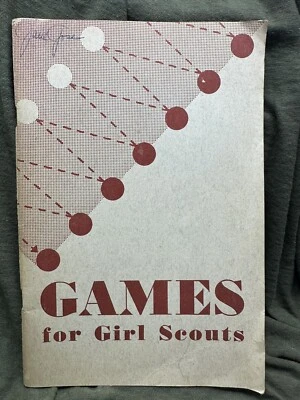 Games For Girl Scouts - Copyright 1949.  Girl Scouts of the USA. #20-632 - Image 1 of 4