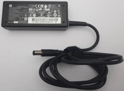 HP AC Adapter regulatory model: PP009C. HP spare 693711-001 65W. - Image 1 of 4