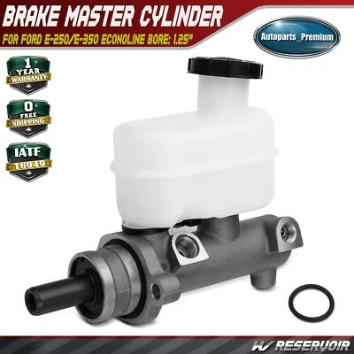 Cilindro maestro de freno con depósito para Ford E-250/E-350 Econoline diámetro: 1,25 pulgadas Foto 1 de 4