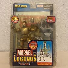 New  Marvel Legends Mojo Series First Appearance IRON MAN with Comic Book.