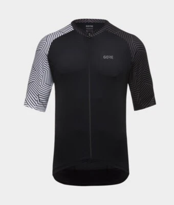 Gore Wear C5 Cycling Jersey - Black/white - M - BNWT - RRP £99 - Image 1 of 3