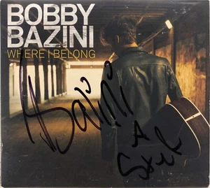 Bobby Bazini - Where I Belong CD 2014 Universal Music Signed Autographed Canada - Bild 1 von 4