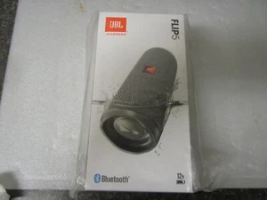 JBL Flip 5 Waterproof Portable Rechargeable Bluetooth Speaker - Gray - Sealed - Picture 1 of 7