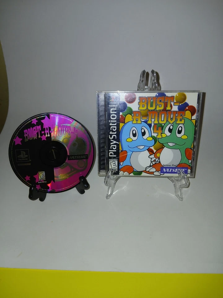 Bust-A-Move 4 Sony Playstation 1 PS1 1998 Natsume Tommo Complete Tested Vintage - Image 1 of 4