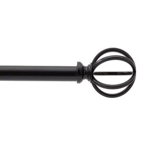 Ava Käfig 3/4" Gardinenstange - gebürstetes Nickel, passt von 42" bis 120" - Bild 1 von 2