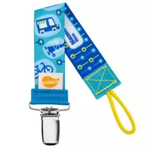 Automobiles Pacifier Clip - Ulubulu Cars Binky Clip works with all pacifiers - Picture 1 of 3