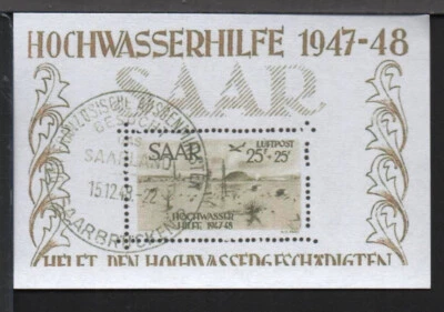 ✔️ SAARLAND EXCELLENT RARE Block 2, 2.400€ NG Facsimile Replica Forgery Faux!! - Image 1 of 3